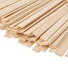 SENJEOK 100 PCS Long Bamboo Craft Sticks, 40 x 0.9