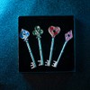 Resident Evil 2 Remake Keys Collection Set of 4 Pcs
