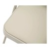Congo Silla Plegable De Acero Acojinada Beige, Oficina O Auditorio