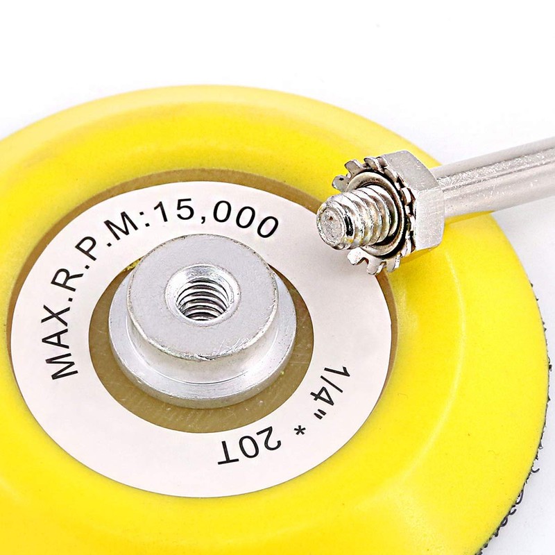 Bestgle 2pcs 3 Inch 75mm Hook and Loop Sanding Backing