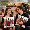 Artmag Christmas Tree Pillow Covers 16x16 Inch Set of 2,