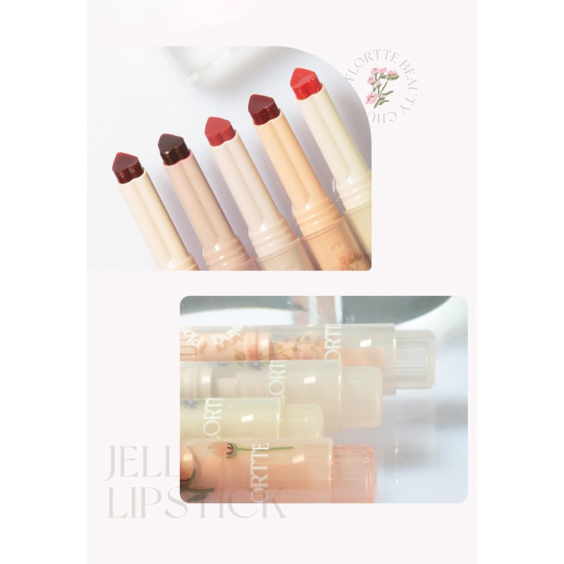 Flortte #07 Melting Sheer Lip Lip Gloss High Coloring Lips