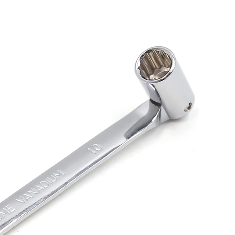 uxcell 10mm Swivel Head Combination Socket Spanner Wrench Auto Car