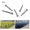 20 Pcs 3/16" Invisible Turnbuckle Kit, 316 Stainless Steel Cable