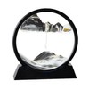 Arthink Moving Sand Art Picture in Motion Round Glass 3D
