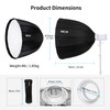 Selens Parabolic Deep Softbox 27.5 inches / 70 Centimeters Hexadecagon