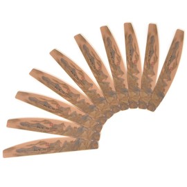 KADS Nail File Chinese Style Washable Professional Nail Files Reusable Double Sided Nail Styling Tools for Home and Salon 10 Pack (Gorgeous Jiangshan Landscape)