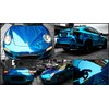 DIYAH Gloss Chrome Mirror Vinyl Car Wrap Sticker with Air