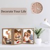 ORIVAN 5x7 Triple Picture Frame Hinged 3 Photos Folding Photo