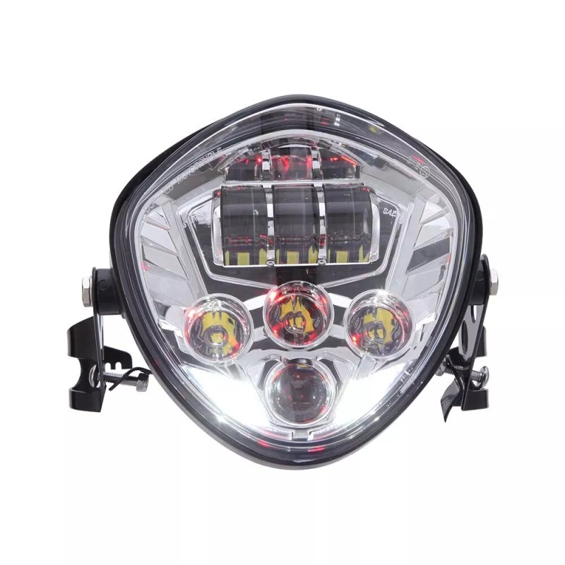 KEEPDSGN For Yamaha Star Bolt R-Spec V-Star Motorcycle 7" LED