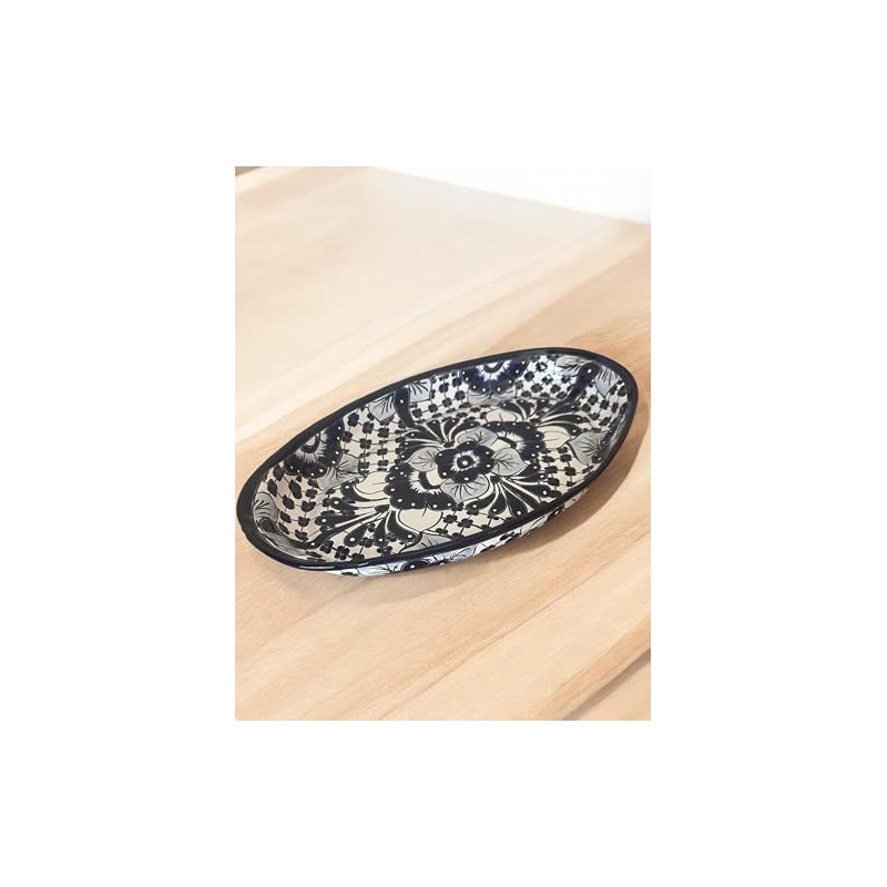 Extra Large Talavera Serving Platter - 17.5” Long, 10.5” Wide,