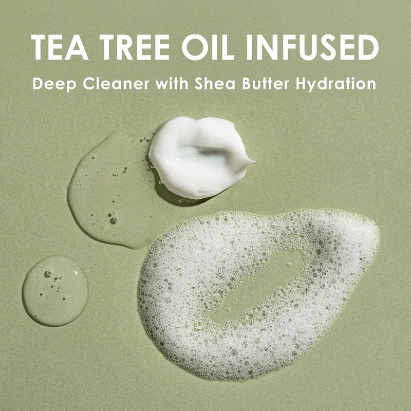 EYEECO Gentle Tea Tree Oil Foaming Facial Cleanser – 6oz