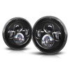 Pair of Full LED Projector Headlights Assembly Compatible with 1959-2018