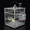 Automatic Bird Feeder No Mess Bird Cage Pet Feeder Seed