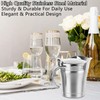 Stainless-Steel Double Insulated Gravy Boat - Sauce Jug with Hinged