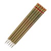 Calligraphy Brush, Double Sheep Tile, Jun Jun, Set of 5,