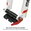Tenglan Bike Fork Mount, Quick Release Thru Axle Carriers, Front