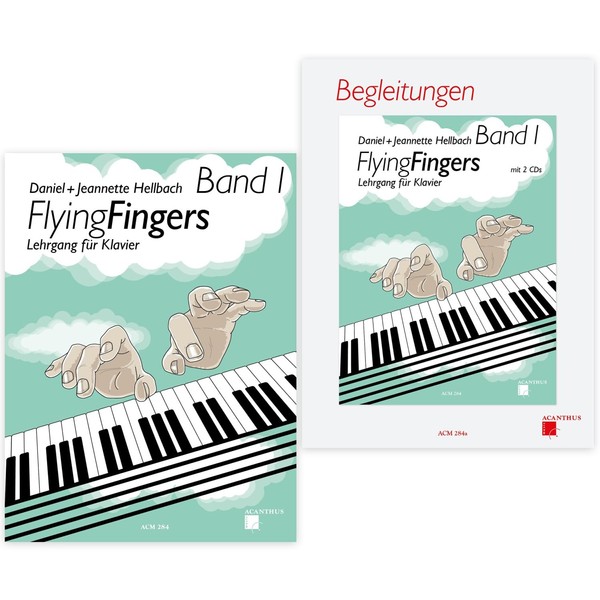 Flying Fingers Volume 1 and Accompaniments (ACM 284, ACM 284a)