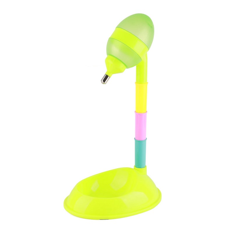 Pet Cat Standing Water Dispenser Cat Dog Standing Bowl Adjustable