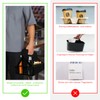 BOHEMIABY 6-Cup Drink Carrier, Portable Beverage Caddy with Handle -