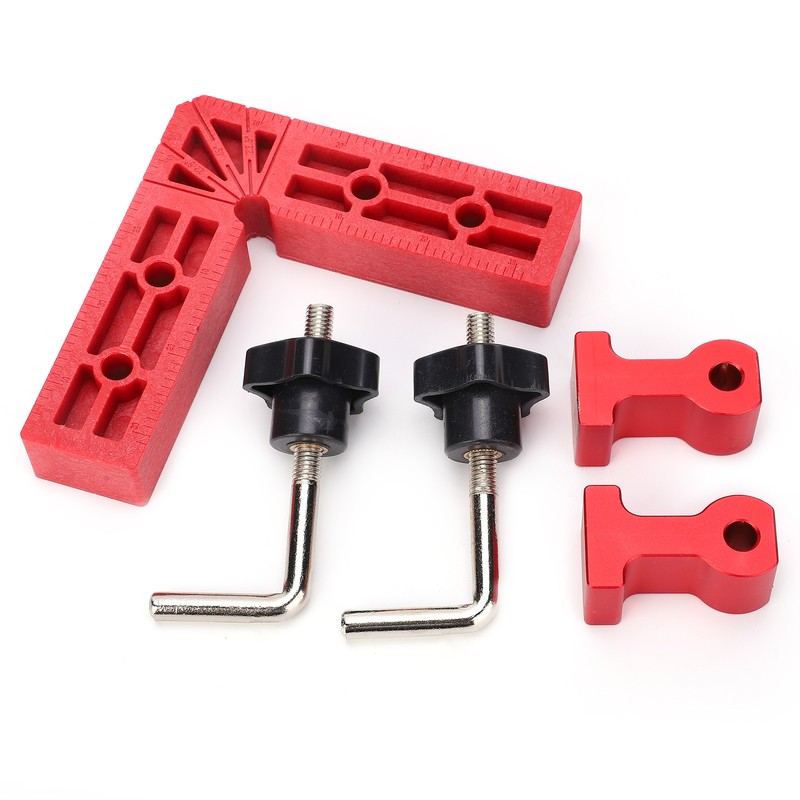 90 Degree Positioning Square Plastic Right Angle Clamp Woodworking Hand