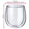 Westmark 2 Grey Thermal Glass 250ml