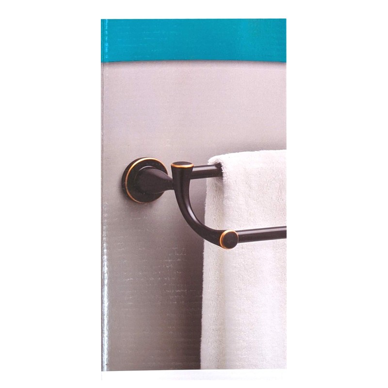 Peerless 24-in Double Oil Rubbed Bronze Wall Mount Double Towel