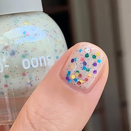 KAHSOSE Yellow Water Based Nail Polish Vegan-Non Toxic Polish Non Gel for Kids & Adult-Easy to Use & Remove-For Fingernail & Toenail-For All Seasons(14ML Yellow)