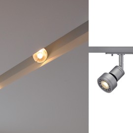 SLV Spotlight 1-Phase Track, Aluminium, 50 W, Grey