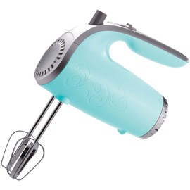 Brentwood HM-48BL Lightweight 5-Speed Electric Hand Mixer, Blue, standard