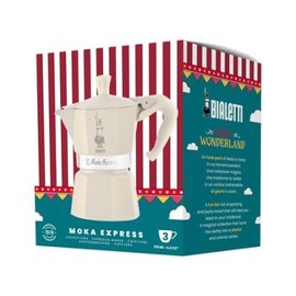 Bialetti Moka Express 3 Cups Winter Wonderland Limited Edition White