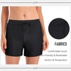 Runmeihe Women's Swim Shorts with Adjustable Drawstring, Quick Dry Ladies