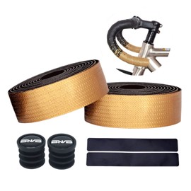 PLATTBK Bicycle Bar Tape EVA/PU Road Bike Handlebar Tape End Cap End Tape with End Tape