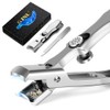 GJNL Nail Clippers for Men Thick Nails 2024 Upgraded Wide