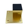 Yuqim 4 Pcs 2 Inch Metal Furniture Legs - Square