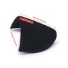 4 Pairs Black Covered Set-in Shoulder Pads Sewing Foam Pads