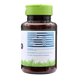 Vidanat Ácido Alfa Lipoico 60 Cápsulas Antioxidante con Resveratrol                                                                                   