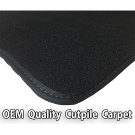Auto Mat Store Custom Fit 3 Piece Carpet Floor Mats Compatible with 2014-2019 Toyota Corolla - Black