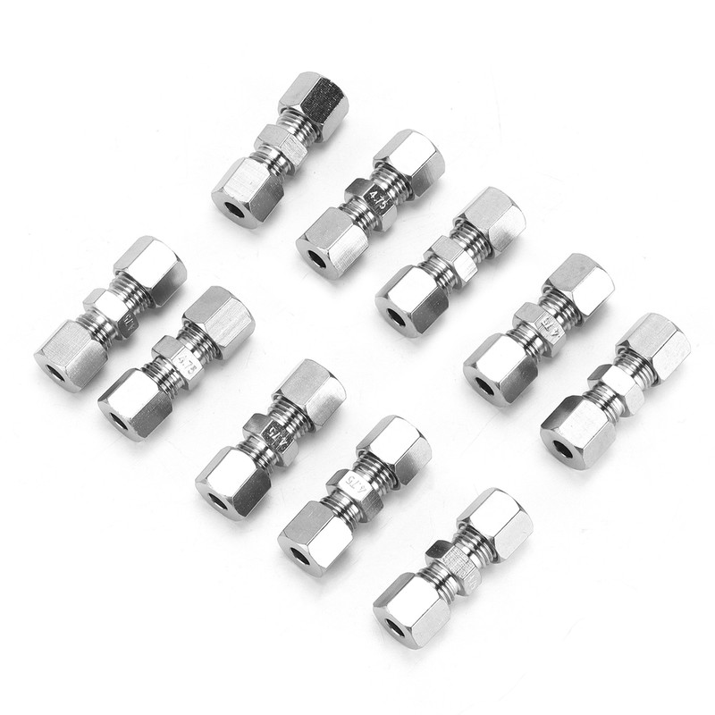 10PCS Quick Brake Line Connector for 4.75mm Braking Cable Metal