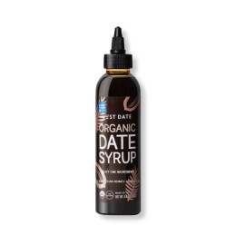 Just Date Syrup Organic Superfood Syrup 8.8oz Natural Caramel Flavor No Refined Sugars Vegan