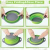 Collapsible Drain Basket for Washing Fruits and Vegetables – Space-Saving