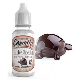 Capella Flavor Drops Double Chocolate Concentrate 13 Milliliter Bottle