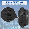 UHPPOTE 2.4GHz WiFi Remote Control Switch Supports External Buzzer Specially