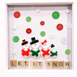 700 botones de resina, botones surtidos, 2 y 4 agujeros, redondos, manualidades para decoración de fiestas de Navidad, costura, manualidades, pintura manual de botones, adorno hecho a mano