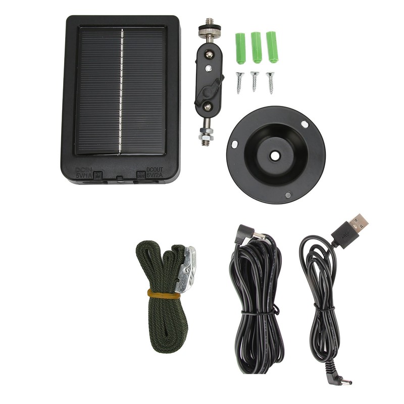 Hunting Camera Solar Panel IP66 Waterproof Portable Small Solar Battery