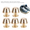 Pssopp Pack of 10 Flat Head Rivets Alloy Base Stud