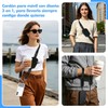 Correa para Celular con Cartera Desmontable Desmontable: Cordón Ajustable para