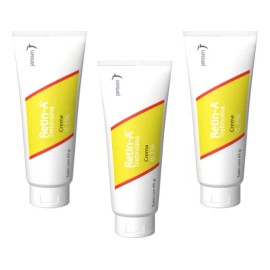 Retin A. 0.1%. (amarillo) Arrugas Tipo De Piel Acneica 3pack Todo Tipo De Piel Día/noche