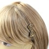 Crystal Bow Headband, Light Brown