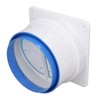 Kitchen Range Hoods Check Valve Automatic Anti Odor 1 Way
